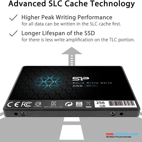 SILICON POWER SOLID STATE DRIVE (SSD) 256GB (3Y)